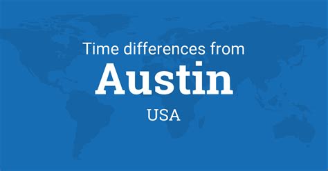 Time difference between Madrid, Spain and Austin, Texas, USA. Find out the current time in Madrid and Austin, as well as their time zones. ... Time difference between Madrid, Spain and Austin, Texas, USA. Madrid is 7 hours ahead of Austin. Time in Madrid Time in Austin; 11:41 AM Tuesday, February 27, 2024 Madrid’s time zone: …